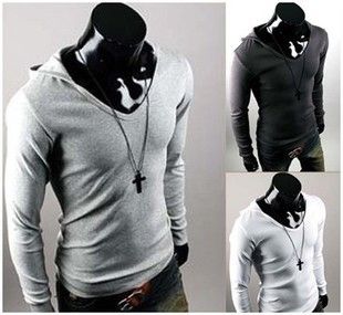 Camisa masculina c/capuz