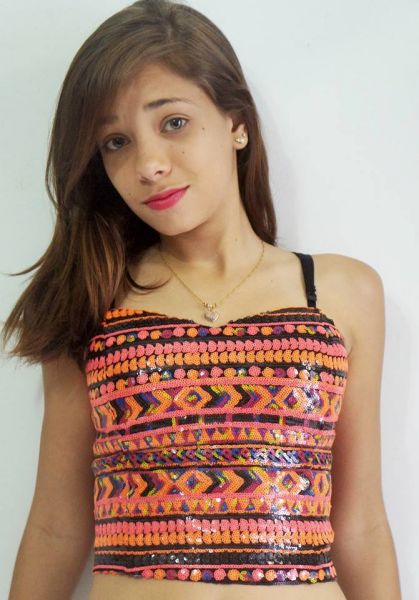 Cropped c/Miçangas